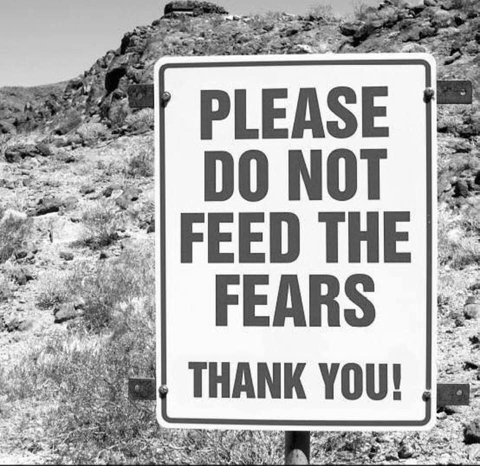 don't feed fear